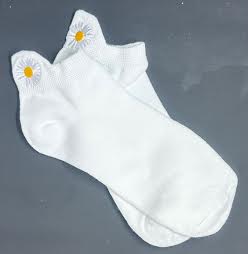 Embrodiered Ankle Socks