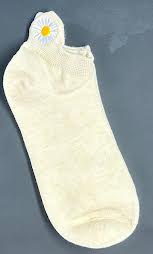 Embrodiered Ankle Socks
