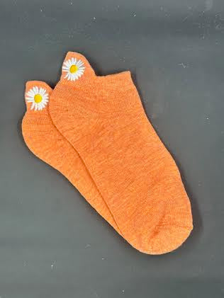 Embrodiered Ankle Socks