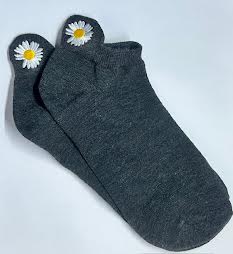 Embrodiered Ankle Socks